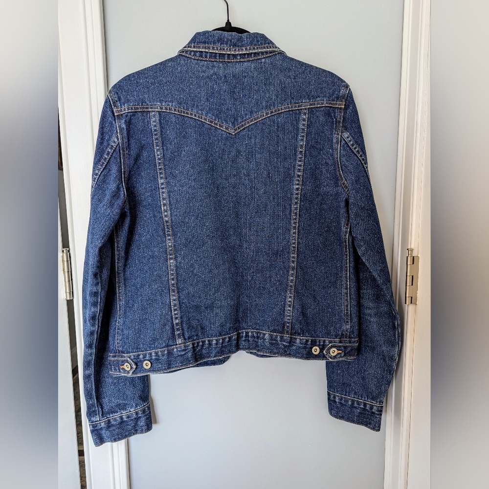 Embroidered Denim Jacket - Picture 3 of 5